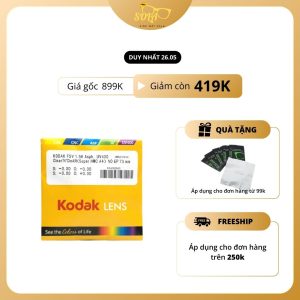 Tròng kính cận cao cấp A Dong Eyewear KODAK nhập khẩu chính hãng Mỹ