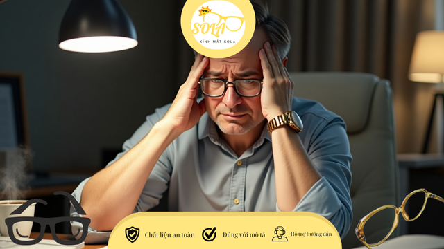 Đeo kính đa tròng có gây nhức đầu