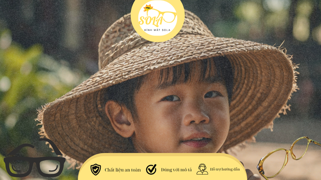 Tác hại của ánh nắng đến mắt trẻ