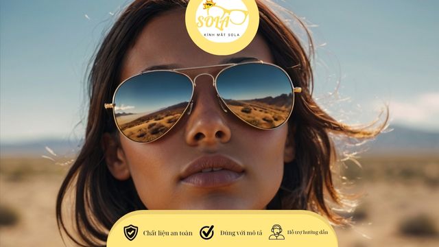 Kính râm Aviator cổ điển