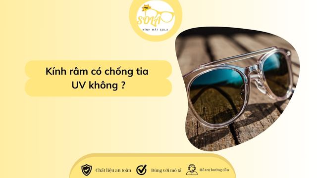 Kính râm có chống tia UV không