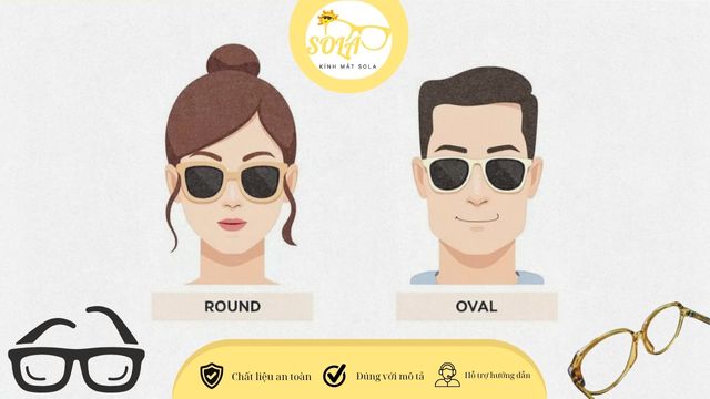 Cách chọn kính râm theo khuôn mặt