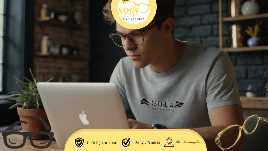 Mặt dài trán cao đeo kính gì