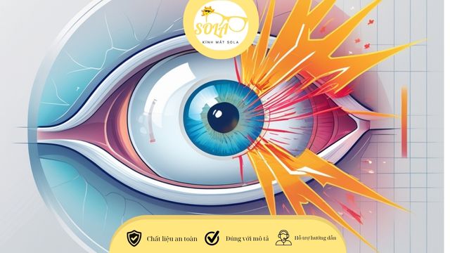 Tác hại tia UV đến mắt người